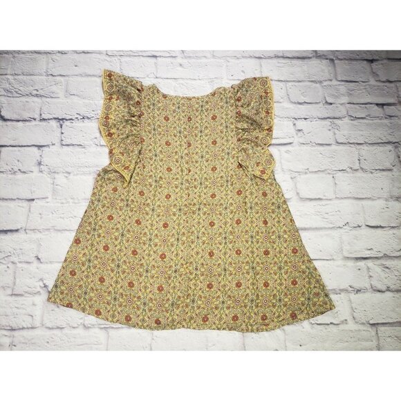 Max Studio Womens Size Small Flutter Sleeve Short-Sleeve Blouse - Picture 4 of 7